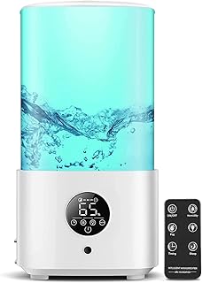 Bisky humidificateur pour chambre 2,5 l, diffuseur d'huiles essentielles à brume fraîche pour enfants, plantes, humidité automatique, 7 couleurs de lumière, télécommande, sans bpa, arrêt automatique, facile à nettoyer. DIAYTAR COTE D'IVOIRE est une plateforme de commerce en ligne qui permet aux consommateurs de découvrir de nouveaux produits et de nouvelles marques. La boutique en ligne propose une gamme variée de produits, allant de la mode à la maison, en passant par les produits high-tech. Les clients peuvent profiter d'une navigation intuitive et d'une expérience d'achat en ligne fluide.