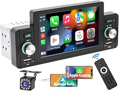 Récepteur d'autoradio à écran tactile de 5 pouces avec bluetooth 5.1, mains libres, caméra de recul hd 12 led, lecteur audio et vidéo usb fm. DIAYTAR COTE D'IVOIRE, boutique en ligne généraliste avec plus de 300000 références, offre une large gamme de produits pour répondre à tous les besoins. Elle se positionne comme leader en Côte d'Ivoire grâce à sa sélection unique et à ses prix compétitifs. Avec une équipe dédiée, DIAYTAR assure une livraison rapide et sécurisée à travers tout le pays.