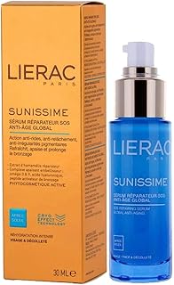 Lierac sanisim sérum réparateur anti-âge visage et décolleté 30 ml
