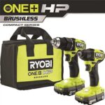 Ensemble de perceuse et tournevis dynamométrique compacts sans fil 18 v