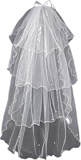 Voile de mariage honbolo 4 couches avec nœud papillon et perles roulantes, accessoires pour robe de mariée, design élégant, détails magnifiques, facile à porter, 80 cm. La boutique en ligne DIAYTAR COTE D'IVOIRE est devenue un acteur incontournable du commerce électronique en Côte d'Ivoire. Elle propose une large gamme de produits, des prix compétitifs et un service client de qualité. Les clients peuvent profiter de promotions et de réductions régulières pour faire des économies sur leurs achats.