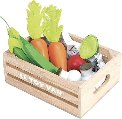 Ensemble de caisses à légumes le toy fun de la collection honey bake