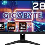 Moniteur de jeu gigabyte m28u freesync premium pro sss ips 4k/uhd