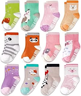 Chaussettes chaussettes dessin animé pour enfants de sol antidérapantes fille 12