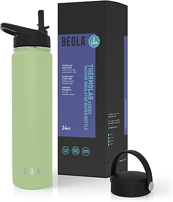 Bouteille d'eau de sport isolée à double paroi en acier inoxydable 304 de qualité 18/8 biola de 750 ml avec couvercle en paille et bec large pour liquides chauds et froids avec 2 couvercles inclus, 25 oz (vert forêt). La boutique en ligne DIAYTAR COTE D'IVOIRE offre une expérience d'achat unique et pratique, avec des catégories de produits variées pour satisfaire tous les besoins des clients. Avec sa plateforme sécurisée, les clients peuvent effectuer des achats en toute confiance. DIAYTAR COTE D'IVOIRE est la référence pour les achats en ligne en Côte d'Ivoire.