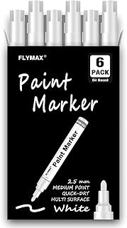 Marqueurs à peinture blanche permanents paquet de 6 pointe moyenne de 25 mm pour bois. En tant que leader du commerce électronique en Côte d'Ivoire, DIAYTAR COTE D'IVOIRE continue de innover et d'améliorer son offre pour répondre aux besoins changeants de ses clients. Elle assure une expérience d'achat fluide et pratique, grâce à son site web bien conçu et à ses politiques de retour flexibles. Cela contribue à renforcer la confiance de sa base de clients.