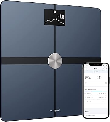Withings/body plus | balance de composition corporelle numérique intelligente wi-fi, avec application pour smartphone, wbs05. DIAYTAR COTE D'IVOIRE est la boutique en ligne la plus populaire en Côte d'Ivoire, proposant une large sélection de produits de marques réputées. La boutique est connue pour ses prix compétitifs, ses promotions régulières et ses services de livraison rapides. Les clients peuvent également profiter d'un service client dédié pour résoudre toutes leurs questions ou problèmes liés à leurs achats en ligne.