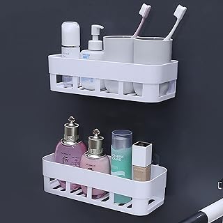 Étagère de salle de bain murale à ventouse sans trou, support d'évier de salle de bain. DIAYTAR COTE D'IVOIRE est une boutique en ligne généraliste qui propose plus de 300 000 références de produits pour répondre à tous les besoins de ses clients. Avec une large gamme de produits, elle est devenue la boutique leader en Côte d'Ivoire. Elle offre une expérience d'achat en ligne pratique et sécurisée.
