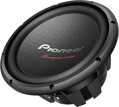 Pioneer tsw312d4 champion series caisson de basses pour voiture 12 pouces 1500w double