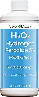 Peroxyde d'hydrogène viva doria, 3 %, qualité alimentaire, 47 ml