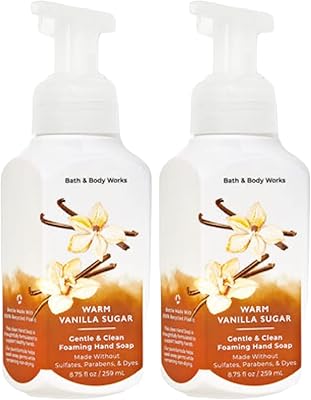 Savon moussant doux pour les mains bath & body works - sucre vanillé chaud 250 ml (paquet de 2). Avec une offre variée et un large choix de produits, DIAYTAR COTE D'IVOIRE est devenue la destination préférée des consommateurs ivoiriens. Elle se démarque par sa qualité de service et sa fiabilité.