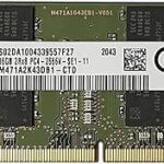 Samsung m471a2k43db1-ctd 16 go ddr4 2666 mhz sodimm ram pc4-21300 260 broches module