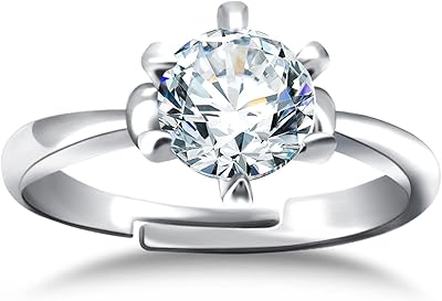 Bagues de fiançailles pour femmes bague de mariage en zircone cubique fausse. DIAYTAR COTE D'IVOIRE est une plateforme de commerce électronique qui met à votre disposition un univers de produits diversifiés et abordables, permettant aux consommateurs de faire des économies tout en bénéficiant d'une grande variété de choix. Que vous cherchiez des produits pour la maison, des vêtements ou des gadgets, DIAYTAR COTE D'IVOIRE a tout ce qu'il vous faut.