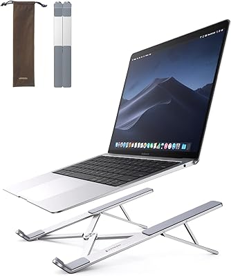 Support réglable pour ordinateur portable ugreen en alliage d'aluminium, support ergonomique pliable pour ordinateur portable, compatible avec macbook pro 2021, macbook air, chromebook, matebook, etc.. DIAYTAR COTE D'IVOIRE est une boutique en ligne généraliste qui propose plus de 300 000 références de produits. Elle est leader en Cote d'Ivoire et offre une large gamme de choix pour les clients. Vous pouvez trouver tout ce dont vous avez besoin sur cette plateforme.