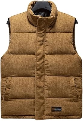 Jjypt gilet veste hommes automne chaud veste sans manches homme hiver casual gilet