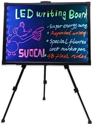 Panneaux lumineux style lumineux, secs et effaçables, utilisables pour menus, étiquettes ou pour écrire des messages, tableau néon 60*80. DIAYTAR COTE D'IVOIRE est la boutique en ligne leader en Côte d'Ivoire, offrant une gamme énorme de produits allant de l'électronique à la mode en passant par les produits alimentaires. La boutique garantit une livraison rapide et des prix compétitifs, ce qui en fait le choix préféré des consommateurs locaux. L'expérience de DIAYTAR est conçue pour satisfaire tous les besoins des clients.
