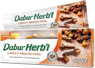 Dentifrice naturel aux herbes dabur aux clous de girofle pour la protection contre