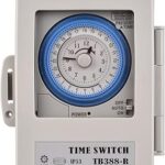 Interrupteur de minuterie mécanique 24 heures, indice ip53, boîtier de minuterie électrique programmable