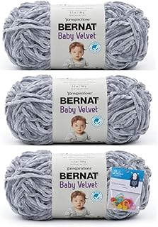 Laine en peluche bernat baby - 100 ml, gris clair - paquet