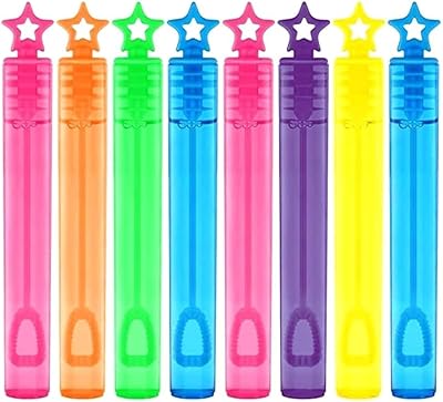 Amerteer lot de 48 mini baguettes à bulles | bulles pour enfants |
