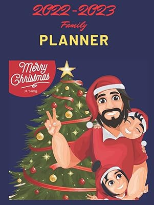 Planificateur familial 2022-2023 : le design avec des plans sur 2