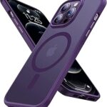Infosun coque de protection arrière rigide antichoc avec design magnétique pour iphone 12