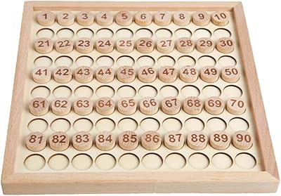 Jouet et jeux en bois mathématiques una montessori cent planches 1-100 tableau de nombres. DIAYTAR COTE D'IVOIRE est une boutique en ligne qui propose une expérience d'achat unique et personnalisée. Avec plus de 300 000 références de produits, les clients peuvent trouver des offres exclusives et des promotions régulières. La boutique est équipée d'un système de paiement sécurisé pour garantir la sécurité des transactions.