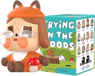 Coffre à jouets pop mart crybaby jungle adventure series coffre aléatoire populaire