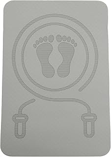 Inoomp tapis de corde à sauter fitness tapis à sauter absorption antidérapante tapis