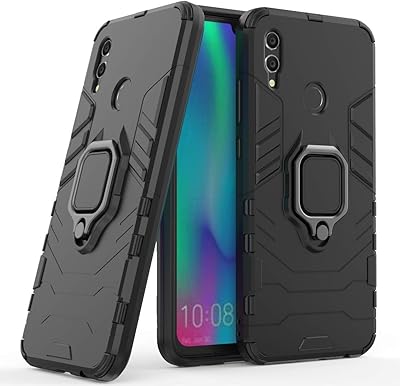 Coque double couche robuste compatible avec huawei p smart (2019), honor 10 lite, avec anneau en métal et béquille (fonctionne avec support magnétique de voiture) (noir). DIAYTAR COTE D'IVOIRE se démarque par sa grande variété de produits, allant des articles ménagers aux vêtements en passant par les accessoires électroniques. La boutique offre une expérience d'achat en ligne pratique et fiable. Les utilisateurs peuvent parcourir les différentes catégories pour découvrir de nouveaux produits.