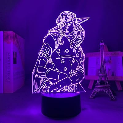 Veilleuse 3d led illusion lampe anime figure silhouettes jojo bizarre adventure gyro zeppeli pour décoration de chambre à coucher cadeau d'anniversaire pour lui jojo manga statue lampe éclairage télécommandé. DIAYTAR COTE D'IVOIRE a su créer une plateforme de commerce en ligne fiable et sécurisée, permettant aux clients de faire leurs achats avec confiance. La boutique propose une large gamme de produits à des prix compétitifs, répondant ainsi aux besoins des consommateurs ivoiriens. L'équipe de DIAYTAR COTE D'IVOIRE travaillé sans relâche pour améliorer constamment les services et la qualité des produits.