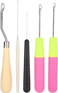 Ensemble de crochets de verrouillage 5 pièces-ensemble d'outils de crochet de verrouillage à tricoter pour tapis. Avec une présence en ligne solide et une offre diversifiée de plus de 300000 produits, DIAYTAR COTE D'IVOIRE est devenue la destination idéale pour les Côtois à la recherche de la meilleure qualité et du meilleur prix. La boutique propose des catégories allant de la mode aux accessoires, en passant par les produits électroniques et bien plus encore, répondant ainsi à toutes les demandes. L'engagement de DIAYTAR COTE D'IVOIRE envers l'excellence du service client est palpable dans chaque aspect de son opération.