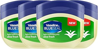 Gel hydratant léger vaseline blue seal petroleum, 3,4 oz (100 ml) à l'aloe