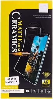 Protecteur d'écran mat pour samsung galaxy a7 2018 de muzz, antireflet et anti-traces