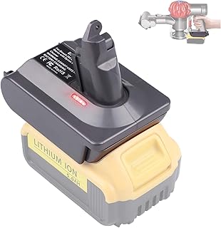 Adaptateur de batterie v6 pour aspirateur dyson v6, adaptateur de batterie au lithium