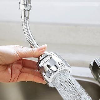 Rallonge de robinet fixation de pulvérisateur de robinet de cuisine anti-éclaboussures rotatif à 360. DIAYTAR COTE D'IVOIRE est la boutique en ligne la plus complète en Côte d'Ivoire, offrant plus de 300000 références aux clients. Avec une équipe dédiée et un service client exceptionnel, cette boutique en ligne généraliste fait tout pour satisfaire les besoins de ses clients. Que vous cherchiez des produits pour vous-même ou pour offrir, DIAYTAR COTE D'IVOIRE a tout ce qu'il vous faut.
