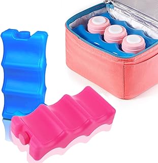 Packs de glace réutilisables pour glacières 2 packs de congélation profilés pour le stockage
