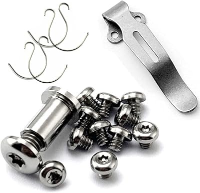Jeu de 13 vis torx et pivot en alliage de titane + 1 clip de poche + 2 paires de ressorts omega pour benchmade 535 bogot. Diaytar Côte d'Ivoire est une boutique en ligne généraliste proposant plus de 300 000 références pour répondre à tous les besoins de ses clients, de l'électronique aux produits alimentaires. Avec sa large gamme de produits, elle est devenue la boutique en ligne leader en Côte d'Ivoire. Elle offre une expérience d'achat en ligne pratique et sécurisée.