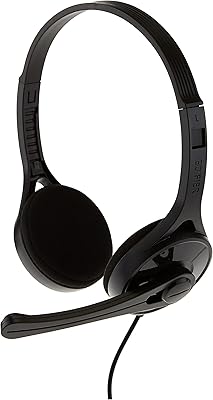 Casque d'ordinateur eddyfire basic k550 à prise unique bk6923520224951, taille m, filaire