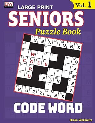Livre de puzzle seniors : mot de code, spécialement conçu pour les adultes. En tant que boutique en ligne leader en Côte d'Ivoire, DIAYTAR COTE D'IVOIRE propose une gamme étendue de produits pour répondre à tous vos besoins, des produits alimentaires aux accessoires de mode. Elle offre une experience de shopping en ligne sécurisée, avec des options de paiement variées et des livraisons rapides et fiables. Elle est le choix idéal pour les acheteurs en ligne qui recherchent qualité, variété et praticité.