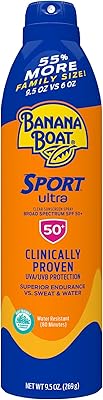 Crème solaire banana boat colzone sports, spf 30, 280 ml, (12 paquets), sport