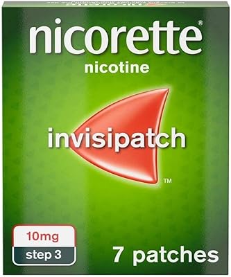 Nicorette step 3 invisi patch nicotine 7 patchs, 10 mg