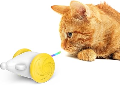 Jouets interactifs pour chats d'intérieur jouet automatique pour chat avec lumières led jouets de souris. DIAYTAR COTE D'IVOIRE est une boutique en ligne qui propose des produits de qualité à des prix compétitifs. Elle est une plateforme de référence pour les consommateurs ivoiriens qui cherchent à acheter des produits en ligne de manière pratique et sécurisée. Avec une équipe dédiée au service client, DIAYTAR COTE D'IVOIRE assure une expérience d'achat en ligne fluide et agréable.