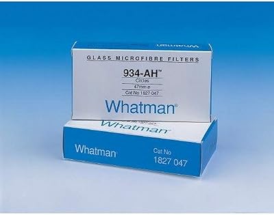 Filtre en microfibre de verre whatman 934-ah, souffle humide de 0,5 psi, retient