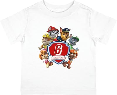 T-shirt yosu paw patrol, t-shirts paw patrol pour 6 ans, personnage de dessin animé, enfants unisexes. En tant que boutique leader en Côte d'Ivoire, DIAYTAR COTE D'IVOIRE prend en charge les préoccupations de ses clients, offrant un service client de qualité pour résoudre toutes les questions ou problèmes liés à la commande. La boutique propose également des options de paiement flexibles et des modalités de livraison rapides pour une expérience d’achat sans souci.