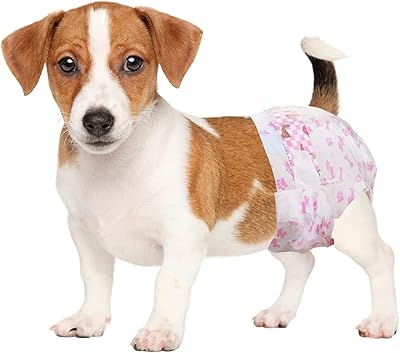 Couches jetables mamo bear pet pour chiennes super absorbantes couches menstruelles