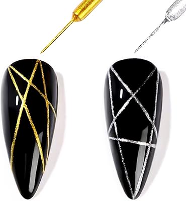 Nitakou nail art ensemble de vernis gel peint liner argent et or couleur des ongles. DIAYTAR COTE D'IVOIRE est une boutique en ligne généraliste qui propose plus de 300 000 références de produits. Elle est considérée comme l'une des boutiques en ligne les plus populaires de Côte d'Ivoire, offrant une large gamme de produits pour répondre aux besoins de ses clients. Elle se distingue par sa qualité de service et sa rapidité de livraison.