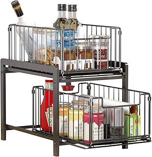 Armoire de rangement sous évier sous évier, support de rangement sous évier empilable à 2 niveaux avec tiroir de rangement coulissant pour salle de bain et cuisine (noir). Diaytar Côte d'Ivoire, c'est l'endroit où vous pouvez trouver tout ce dont vous avez besoin en un seul clic. En tant que leader du marché en Côte d'Ivoire, nous nous efforçons de vous proposer les meilleurs prix, les produits les plus tendances et un service client de qualité supérieure. Rejoignez notre communauté d'acheteurs satisfaits et découvrez pourquoi nous sommes la boutique en ligne préférée des Ivoiriens !