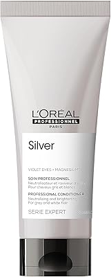 Après-shampooing l'oréal professionnel, pour cheveux gris, blancs ou blond clair, série expert silver, 200 ml. DIAYTAR COTE D'IVOIRE, spécialiste du commerce électronique en Côte d'Ivoire, propose une approche innovante pour l'achat en ligne. Le site présente une interface utilisateur conviviale et des outils de recherche efficaces pour faciliter la découverte de produits. Les clients bénéficient également d'un système de paiement sécurisé et d'options de livraison flexibles pour une expérience d'achat sans souci.