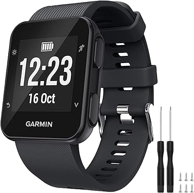 Bande gvfm compatible avec garmin forerunner 35, bracelet de montre de remplacement en silicone souple pour montre intelligente garmin forerunner 35. La boutique en ligne DIAYTAR COTE D'IVOIRE est la destination idéale pour les consommateurs ivoiriens qui cherchent à faire des achats pratiques et abordables. Avec une gamme de produits allant des produits alimentaires aux produits électroménagers, la boutique offre une expérience d'achat unique et personnalisée. Elle met également l'accent sur la sécurité et la fiabilité des transactions en ligne.